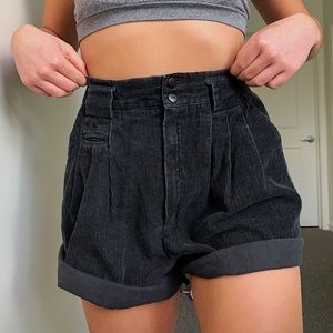 Corduroy shorts